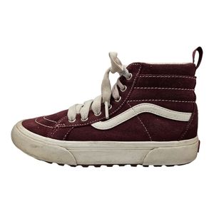 Vans Sk8-Hi Tops Kids Size 3 Maroon